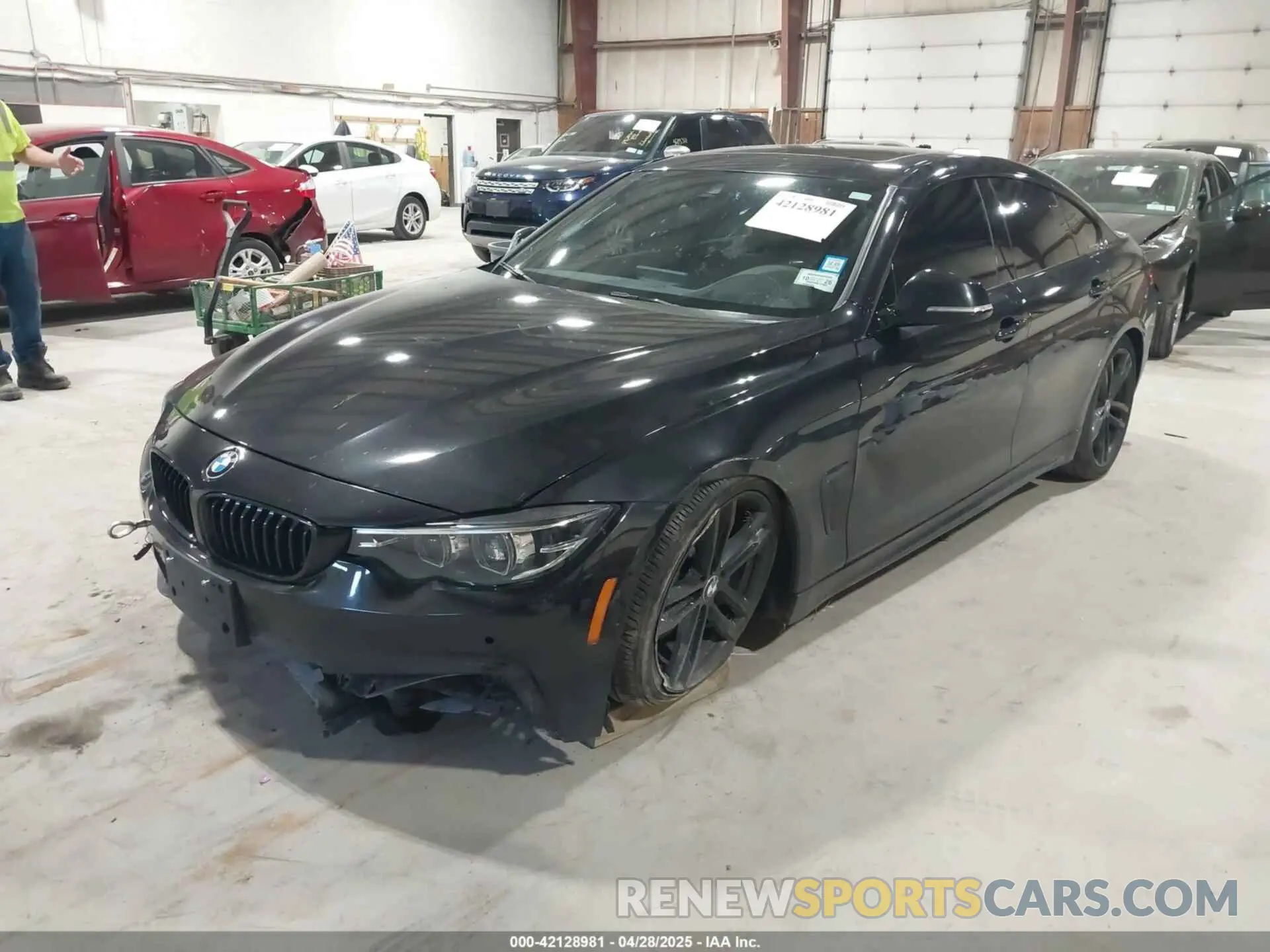 2 Photograph of a damaged car WBA4J7C57KBM75468 BMW 440I GRAN COUPE 2019