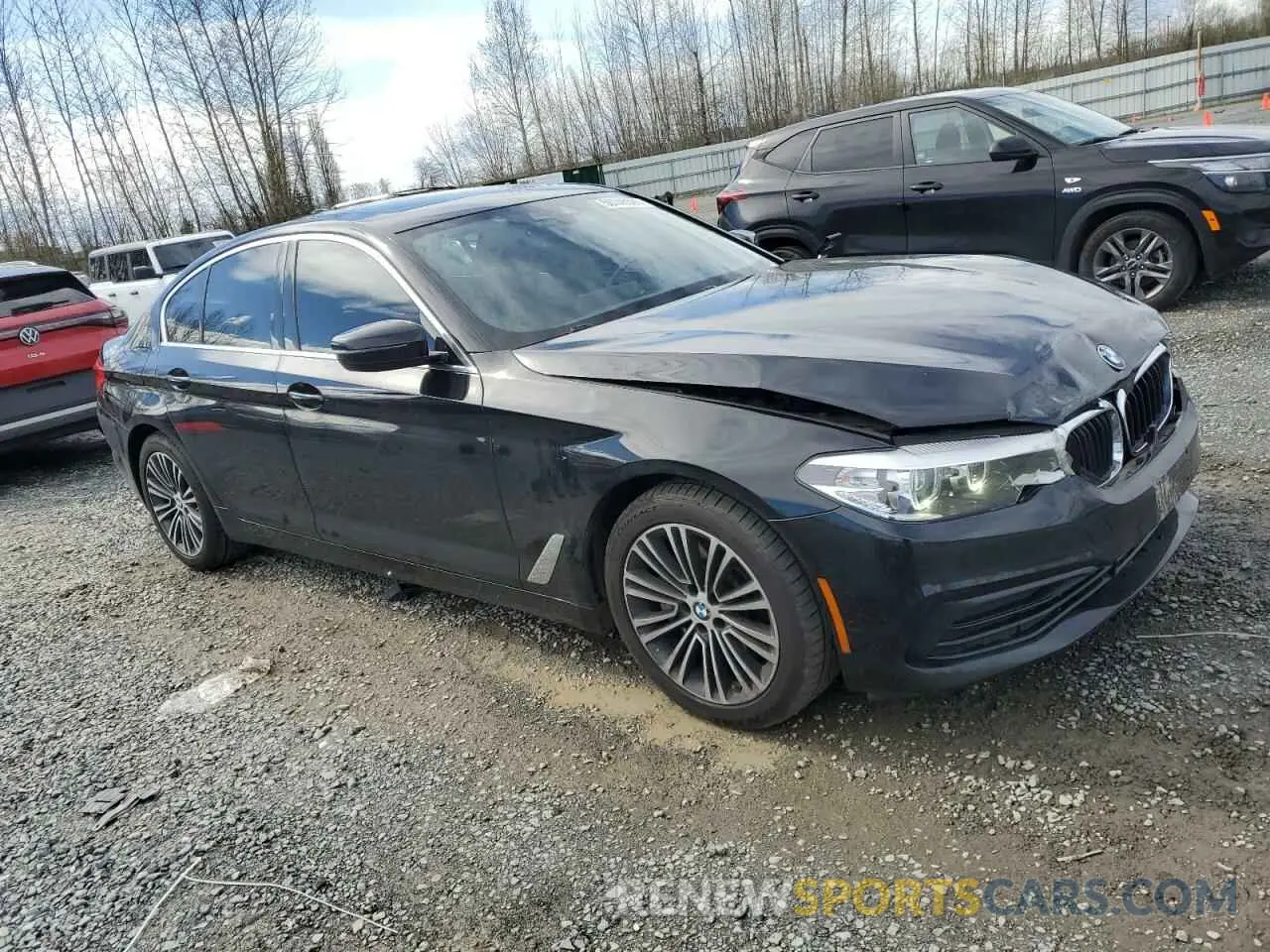4 Photograph of a damaged car WBAJA5C50KBX49102 BMW 5 SERIES 2019