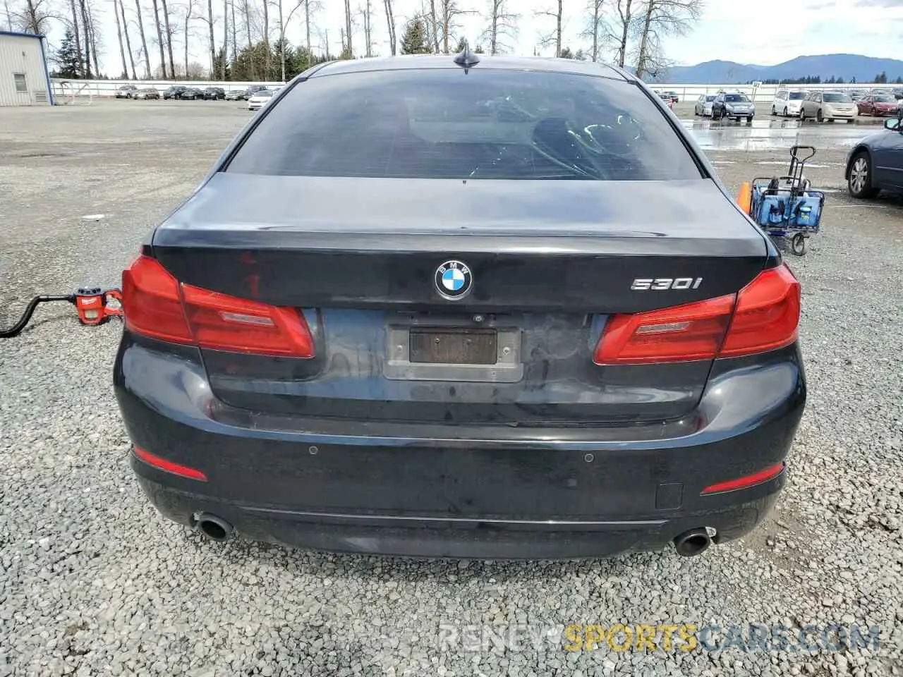 6 Photograph of a damaged car WBAJA5C50KBX49102 BMW 5 SERIES 2019
