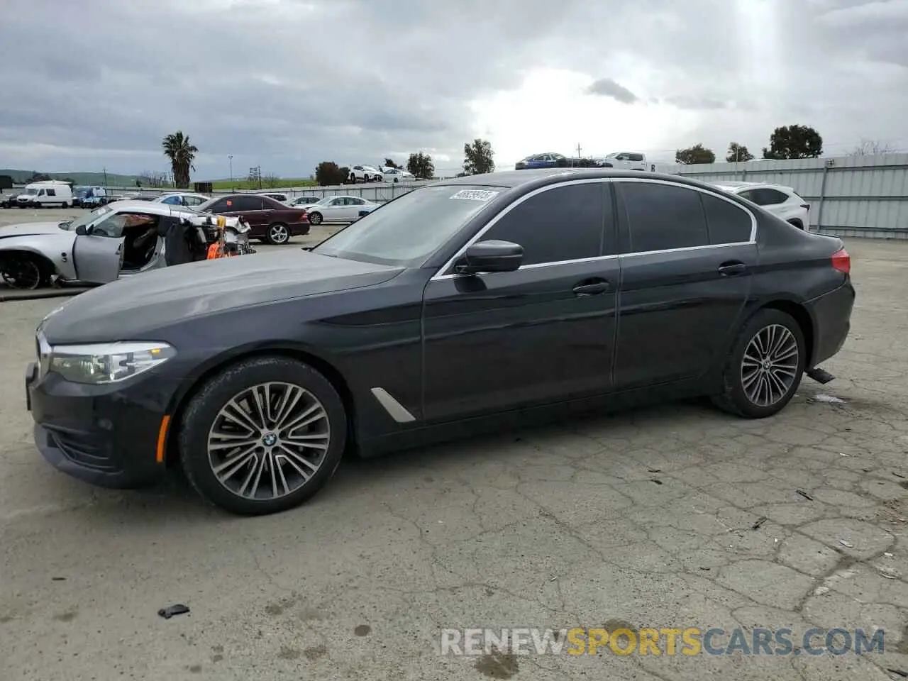 1 Photograph of a damaged car WBAJA5C50KBX86778 BMW 5 SERIES 2019