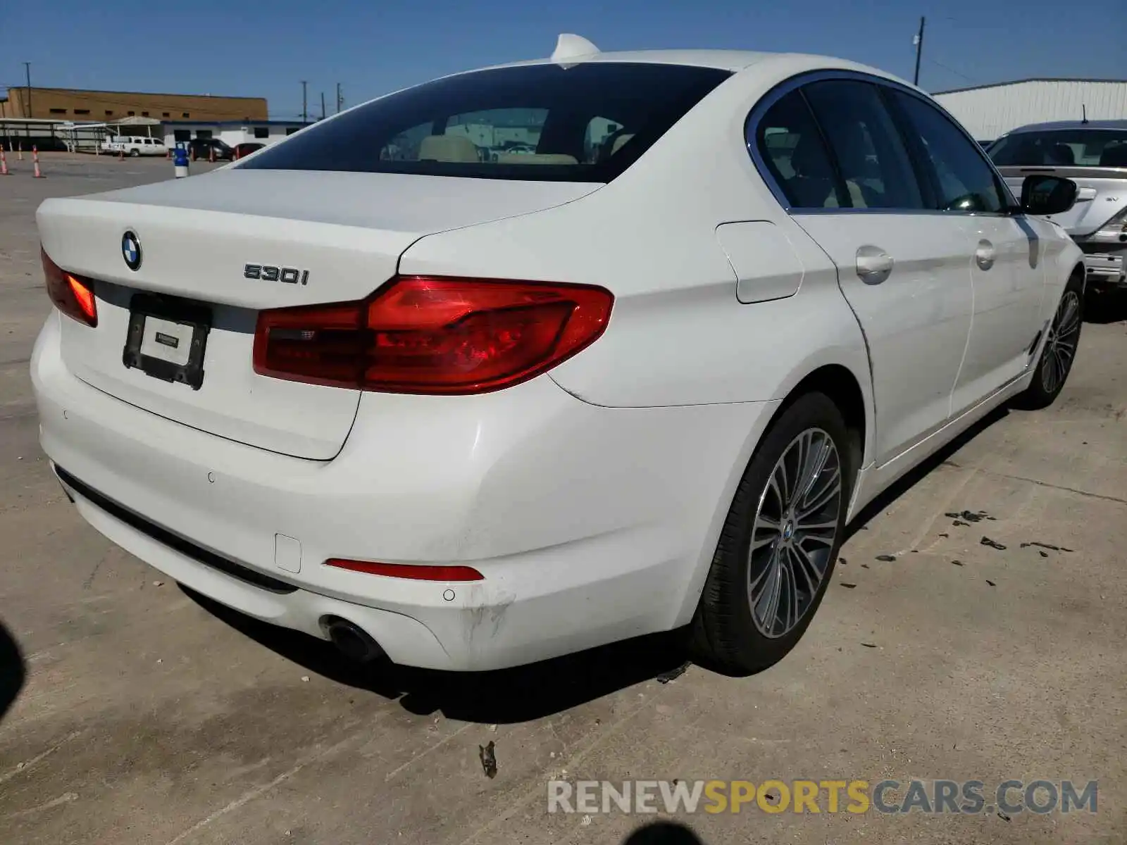 4 Photograph of a damaged car WBAJA5C50KBX87509 BMW 5 SERIES 2019