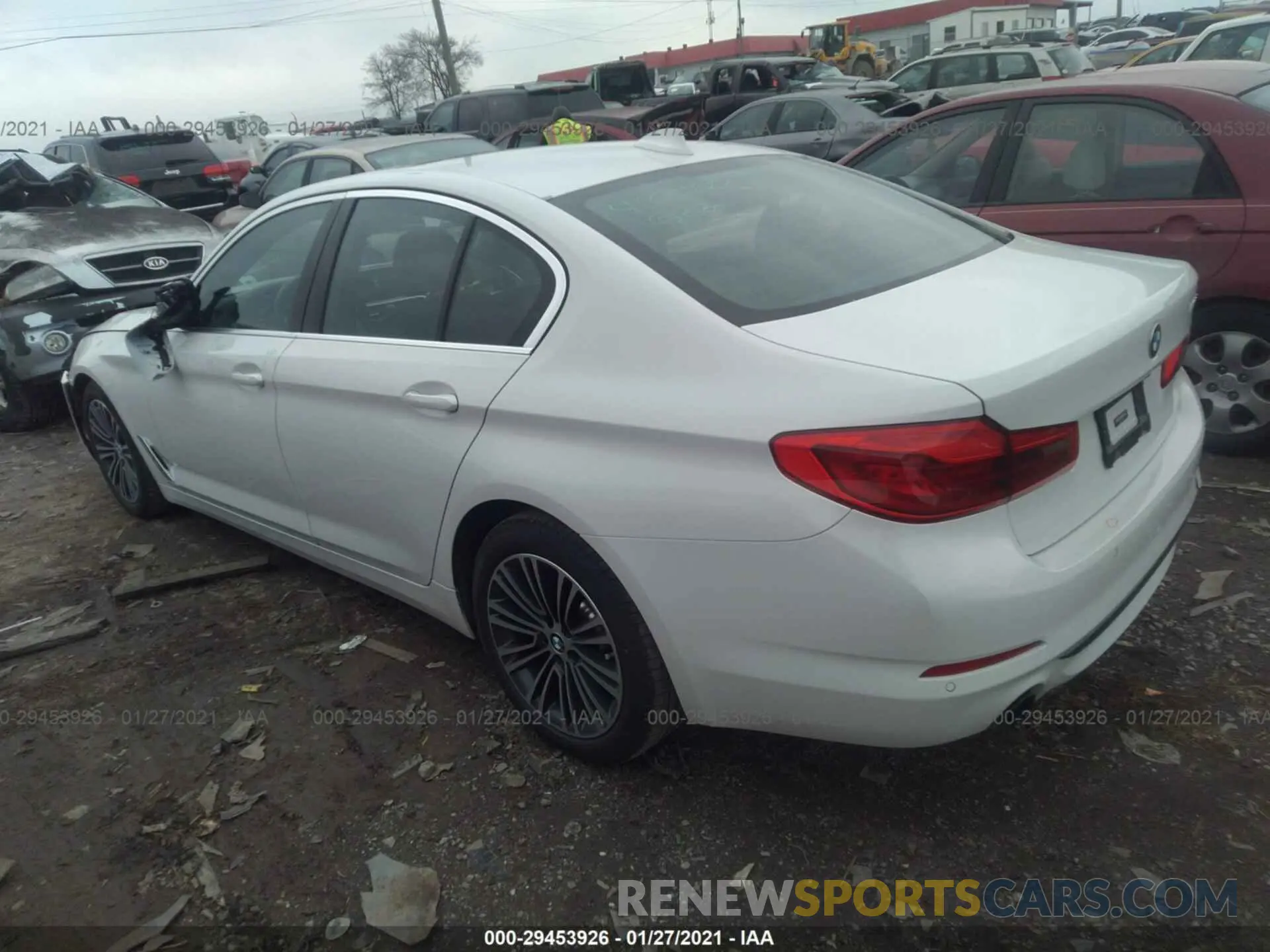 3 Photograph of a damaged car WBAJA5C50KWW08152 BMW 5 SERIES 2019