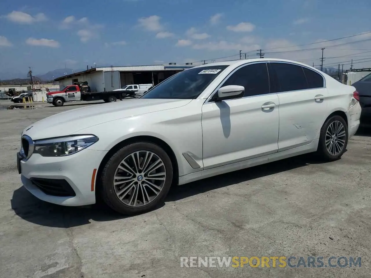 1 Photograph of a damaged car WBAJA5C51KBX86434 BMW 5 SERIES 2019