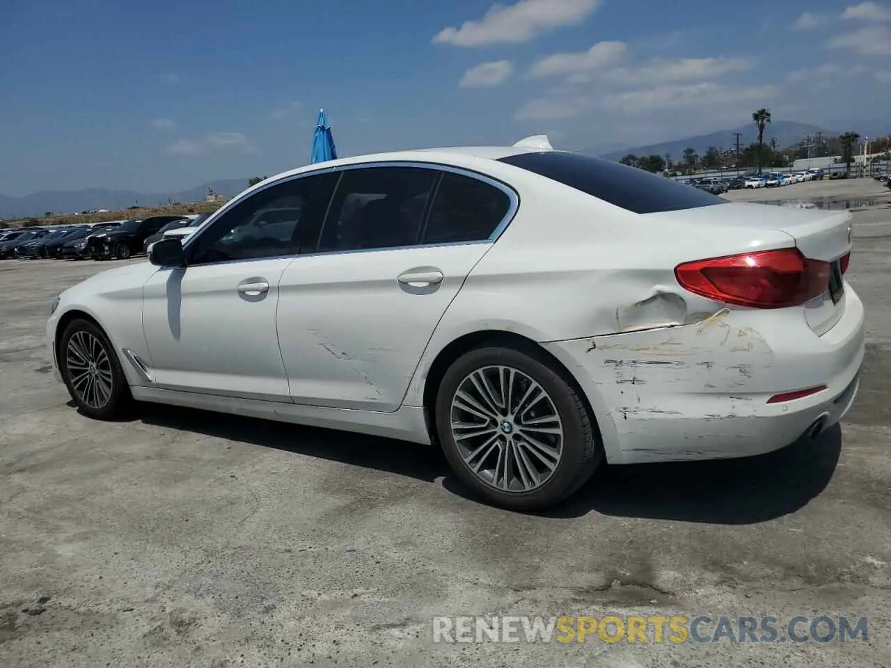 2 Photograph of a damaged car WBAJA5C51KBX86434 BMW 5 SERIES 2019
