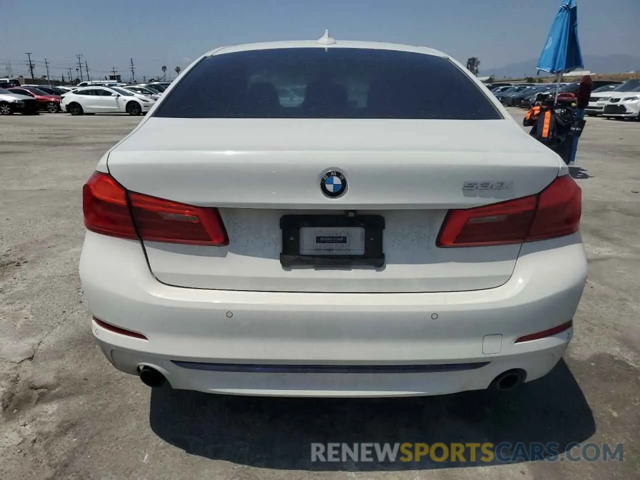 6 Photograph of a damaged car WBAJA5C51KBX86434 BMW 5 SERIES 2019