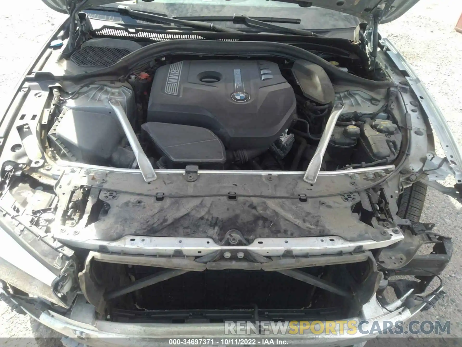 10 Photograph of a damaged car WBAJA5C51KBX87020 BMW 5 SERIES 2019