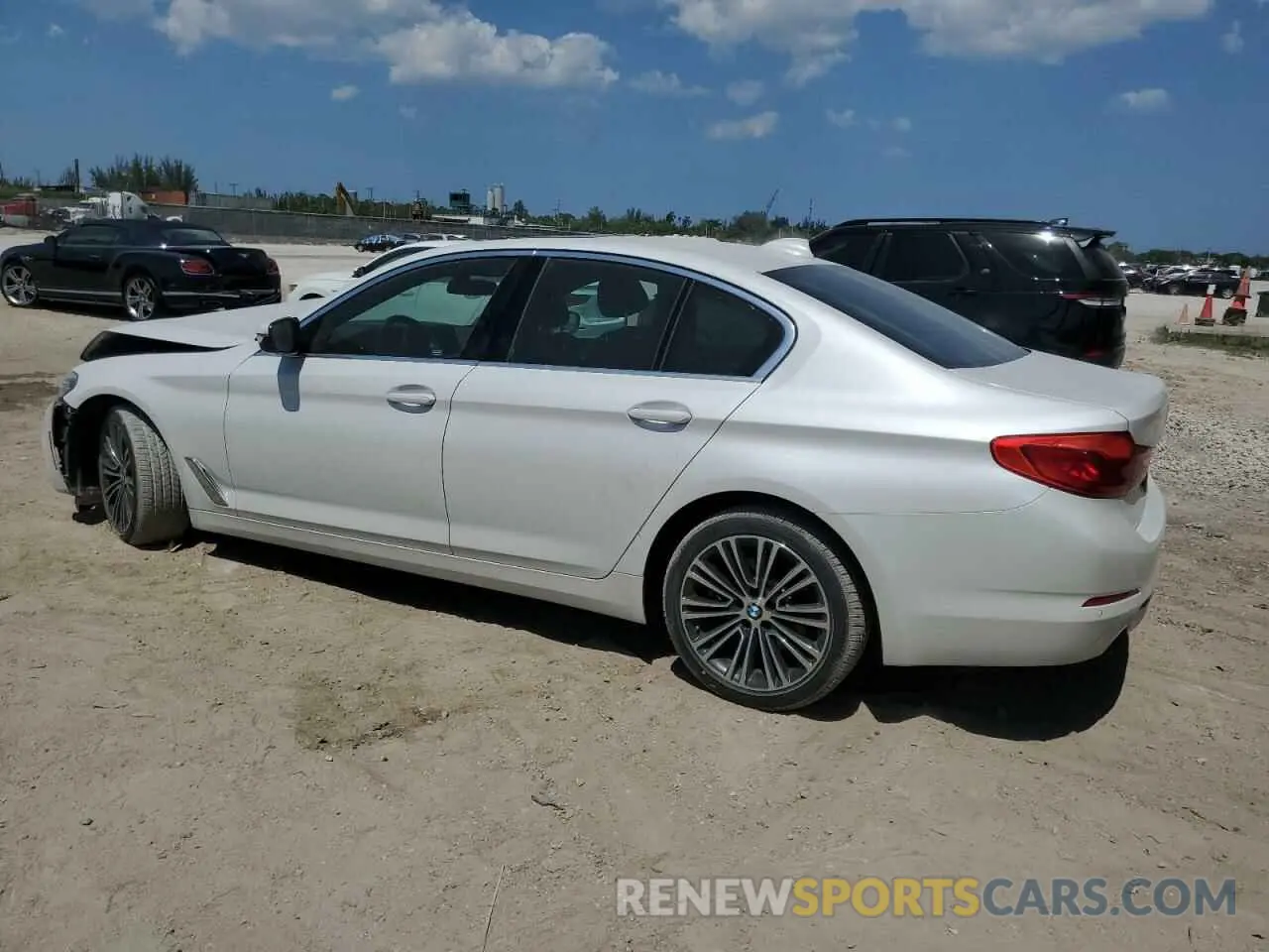 2 Photograph of a damaged car WBAJA5C51KG901181 BMW 5 SERIES 2019