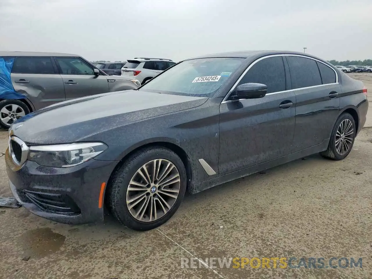 1 Photograph of a damaged car WBAJA5C51KG901214 BMW 5 SERIES 2019