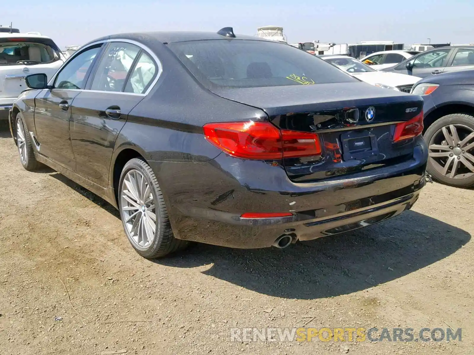 3 Photograph of a damaged car WBAJA5C51KWW00030 BMW 5 SERIES 2019