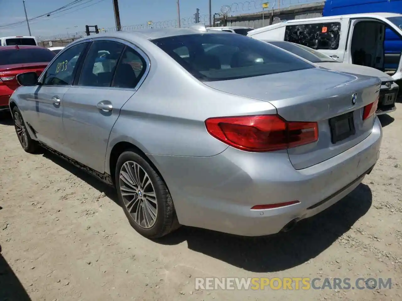 3 Photograph of a damaged car WBAJA5C51KWW22206 BMW 5 SERIES 2019