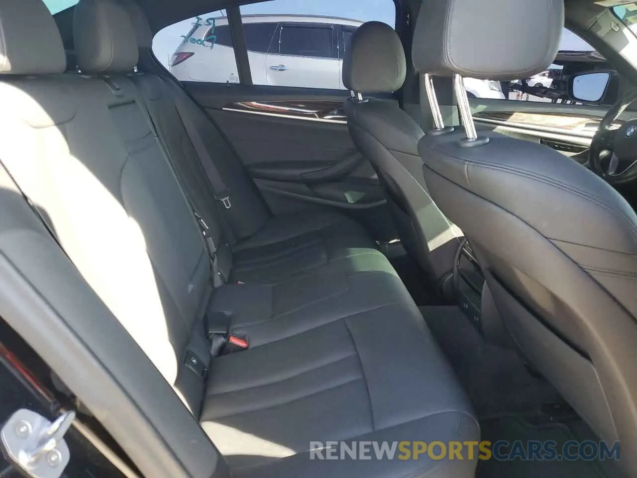 10 Photograph of a damaged car WBAJA5C51KWW34288 BMW 5 SERIES 2019