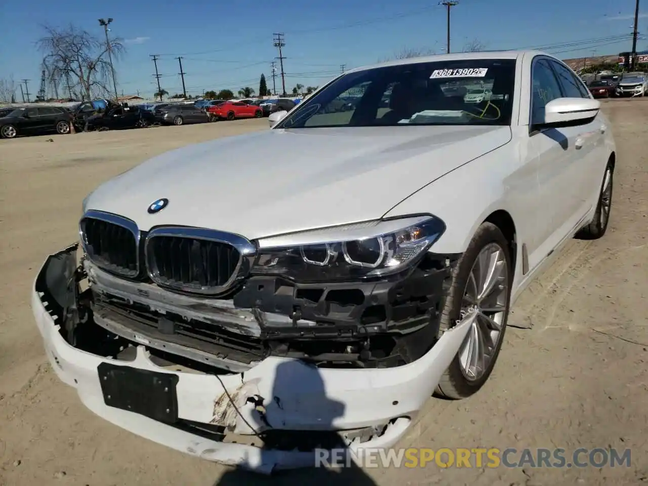 2 Photograph of a damaged car WBAJA5C52KBX46864 BMW 5 SERIES 2019