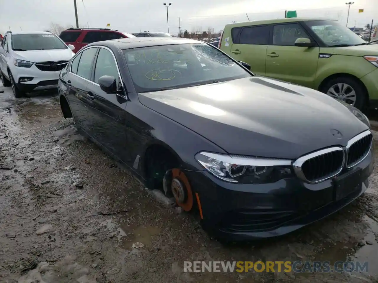 1 Photograph of a damaged car WBAJA5C52KBX88242 BMW 5 SERIES 2019