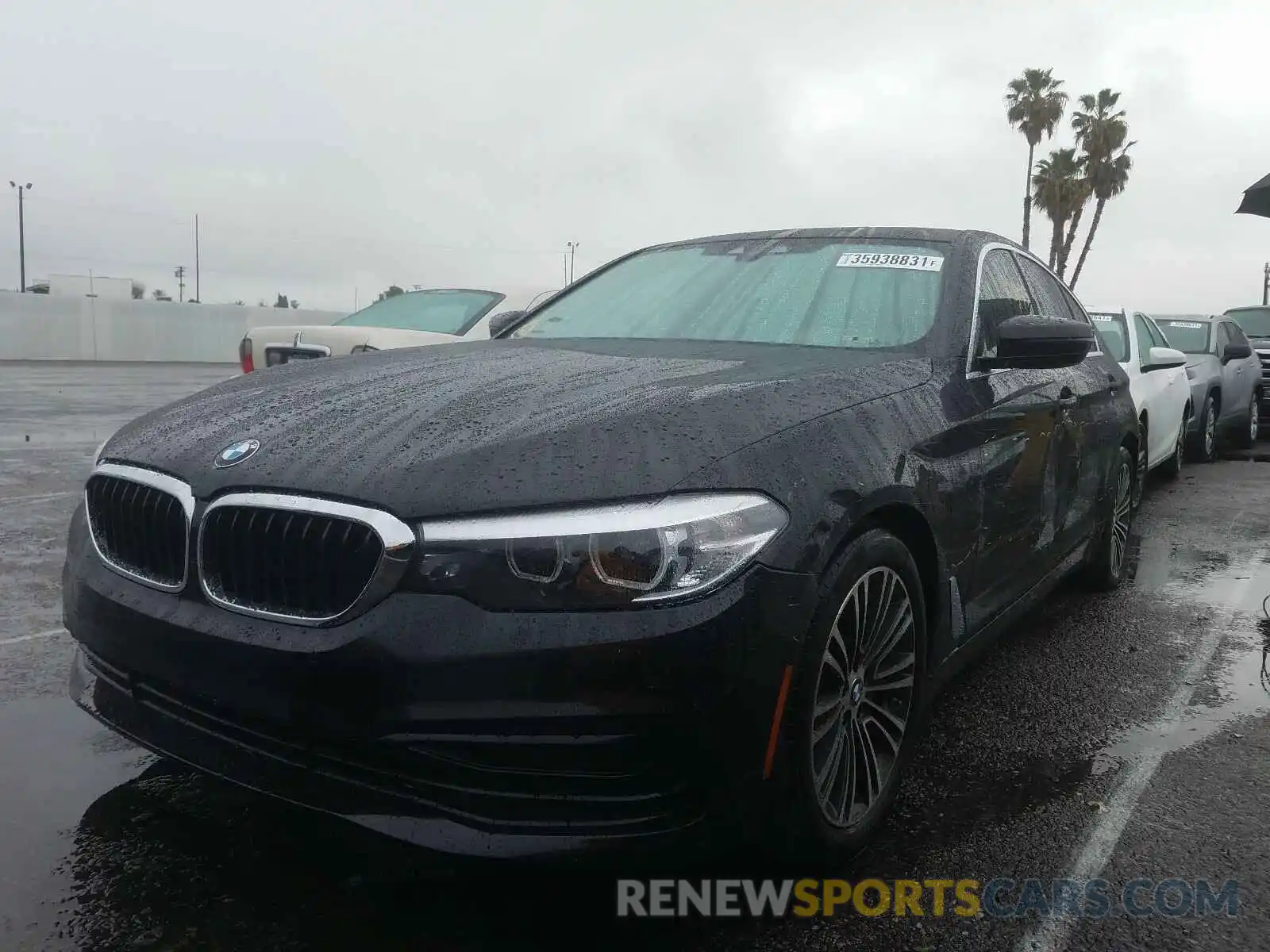 2 Photograph of a damaged car WBAJA5C52KG900718 BMW 5 SERIES 2019