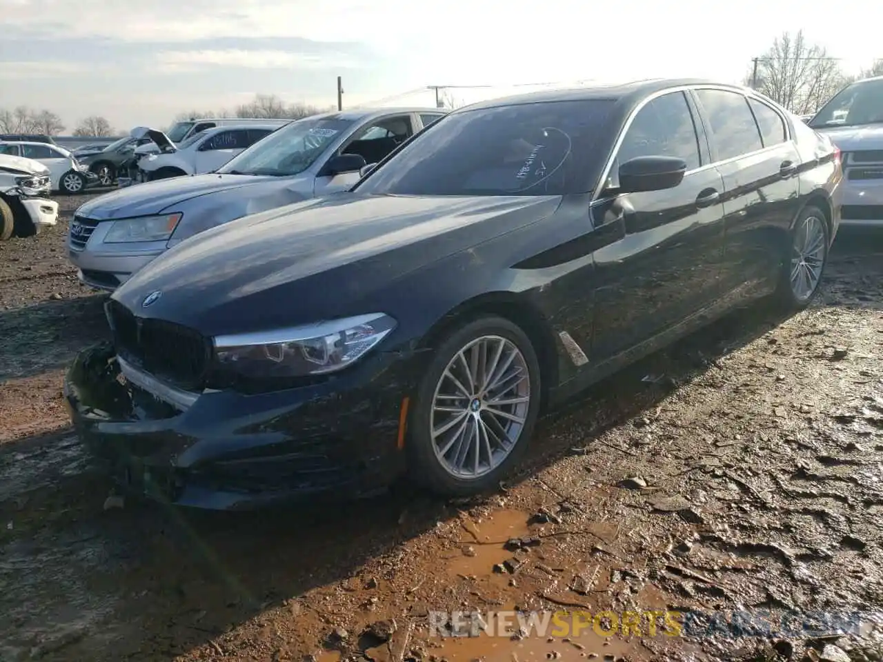 2 Photograph of a damaged car WBAJA5C52KG901092 BMW 5 SERIES 2019