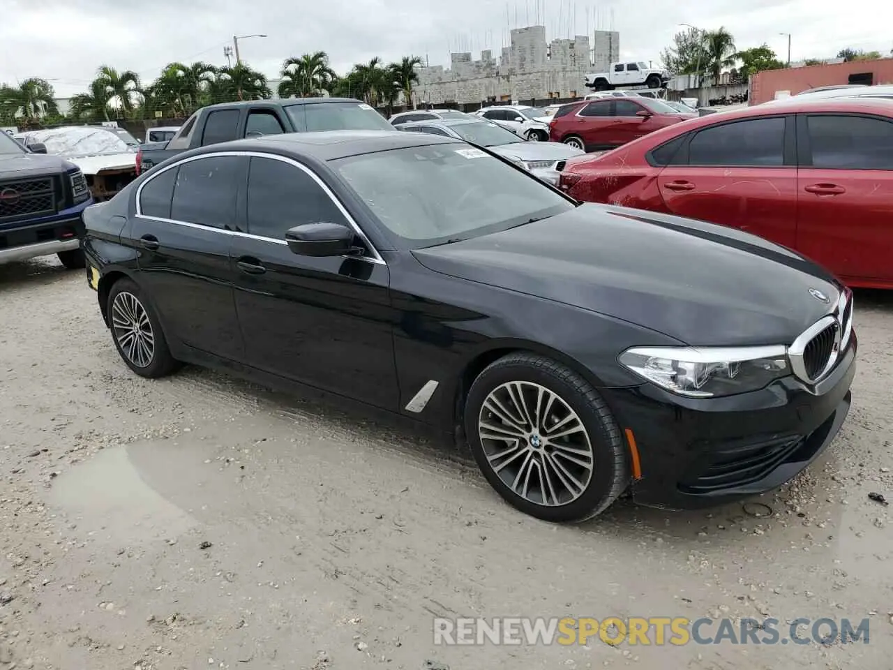 4 Photograph of a damaged car WBAJA5C52KWA57838 BMW 5 SERIES 2019