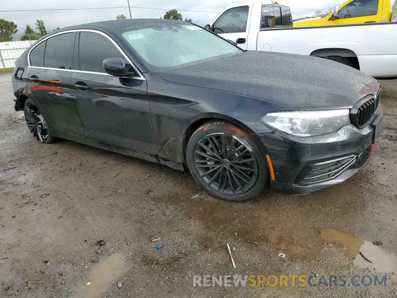 4 Photograph of a damaged car WBAJA5C52KWW13904 BMW 5 SERIES 2019