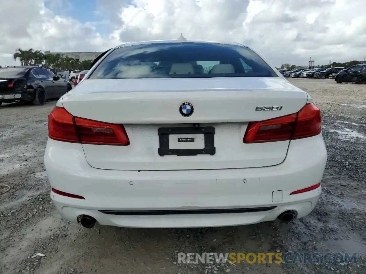 6 Photograph of a damaged car WBAJA5C52KWW26930 BMW 5 SERIES 2019