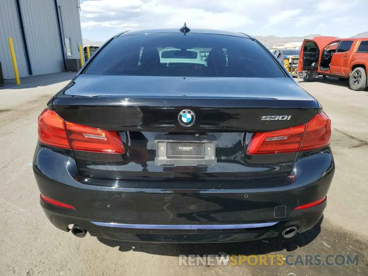 6 Photograph of a damaged car WBAJA5C52KWW37054 BMW 5 SERIES 2019