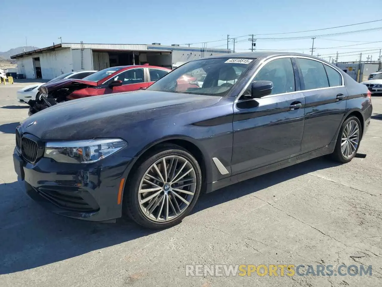 1 Photograph of a damaged car WBAJA5C53KBX86452 BMW 5 SERIES 2019
