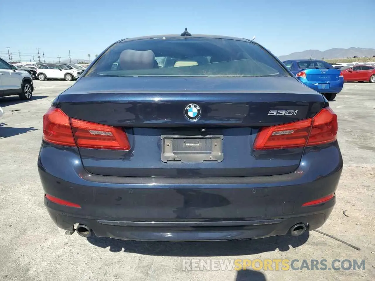 6 Photograph of a damaged car WBAJA5C53KBX86452 BMW 5 SERIES 2019