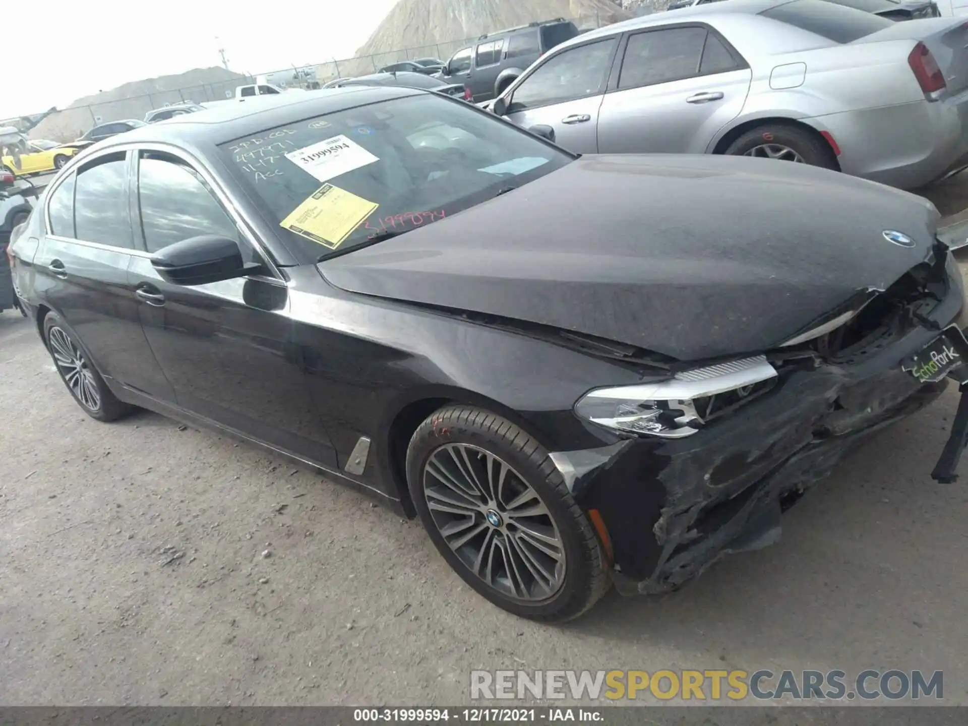 1 Photograph of a damaged car WBAJA5C53KBX87407 BMW 5 SERIES 2019