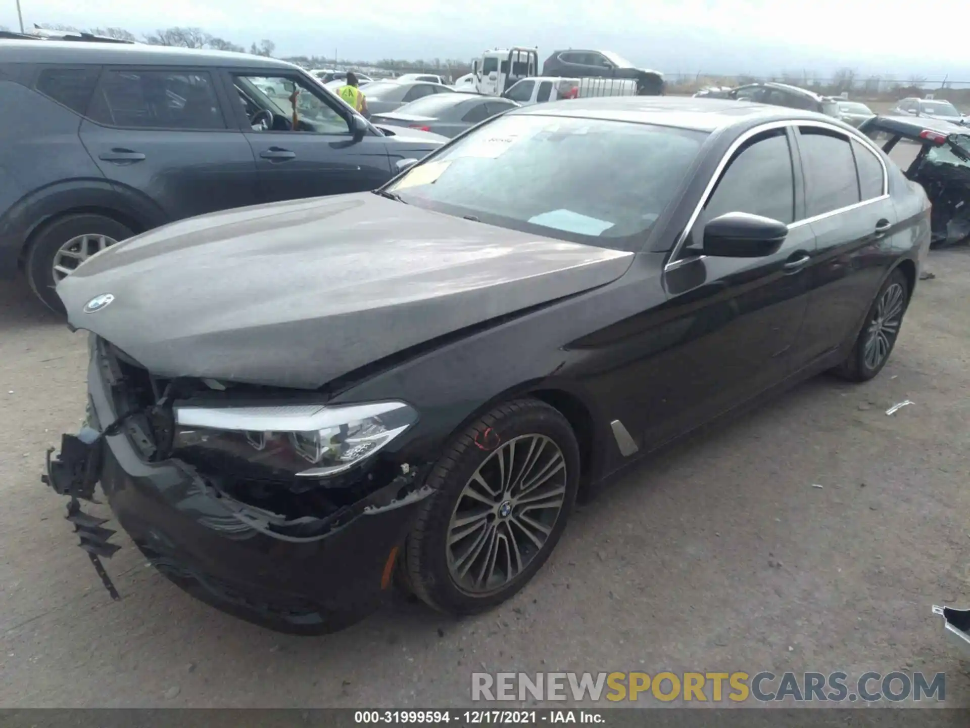 2 Photograph of a damaged car WBAJA5C53KBX87407 BMW 5 SERIES 2019