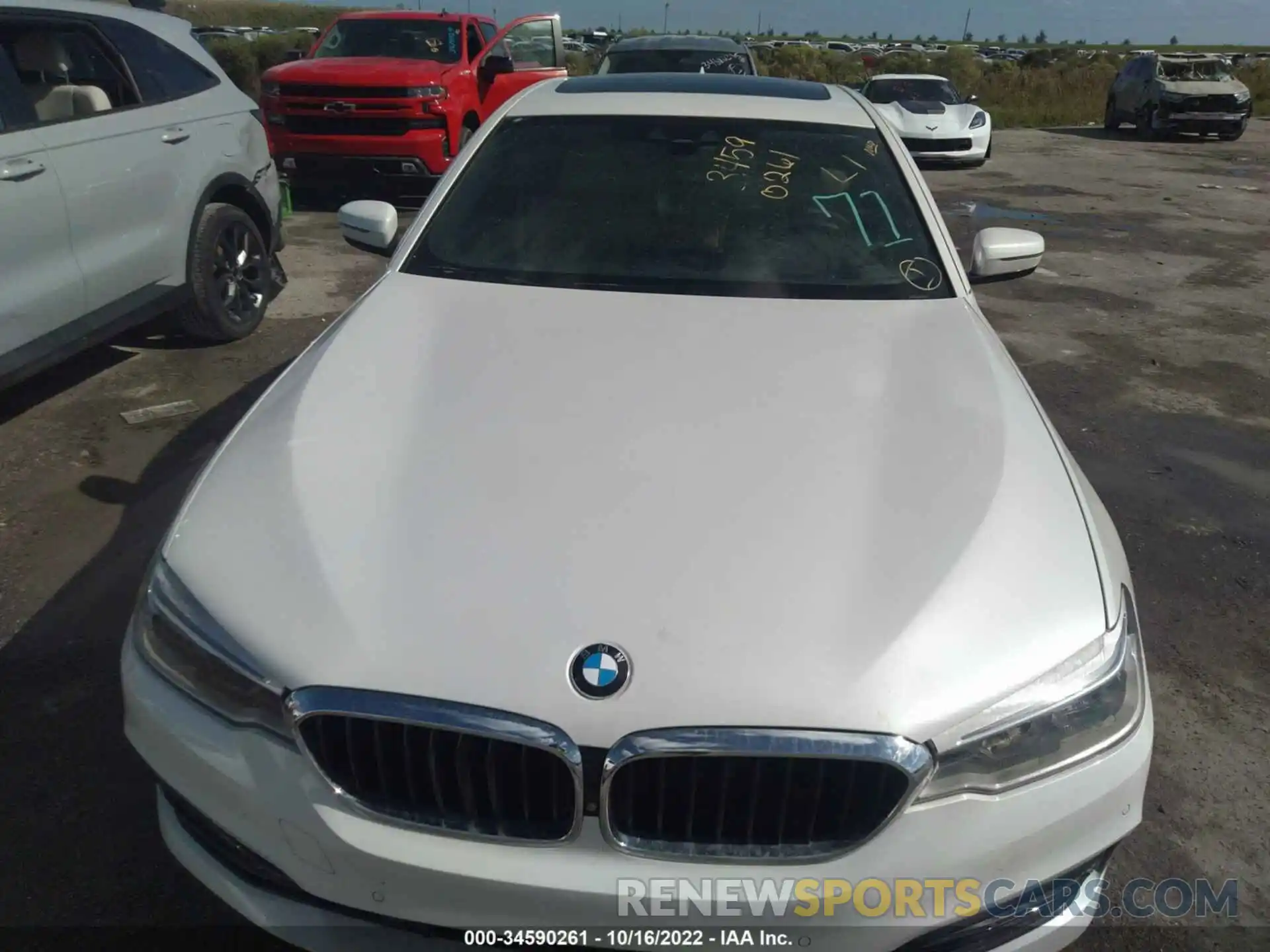 6 Photograph of a damaged car WBAJA5C53KWA57802 BMW 5 SERIES 2019