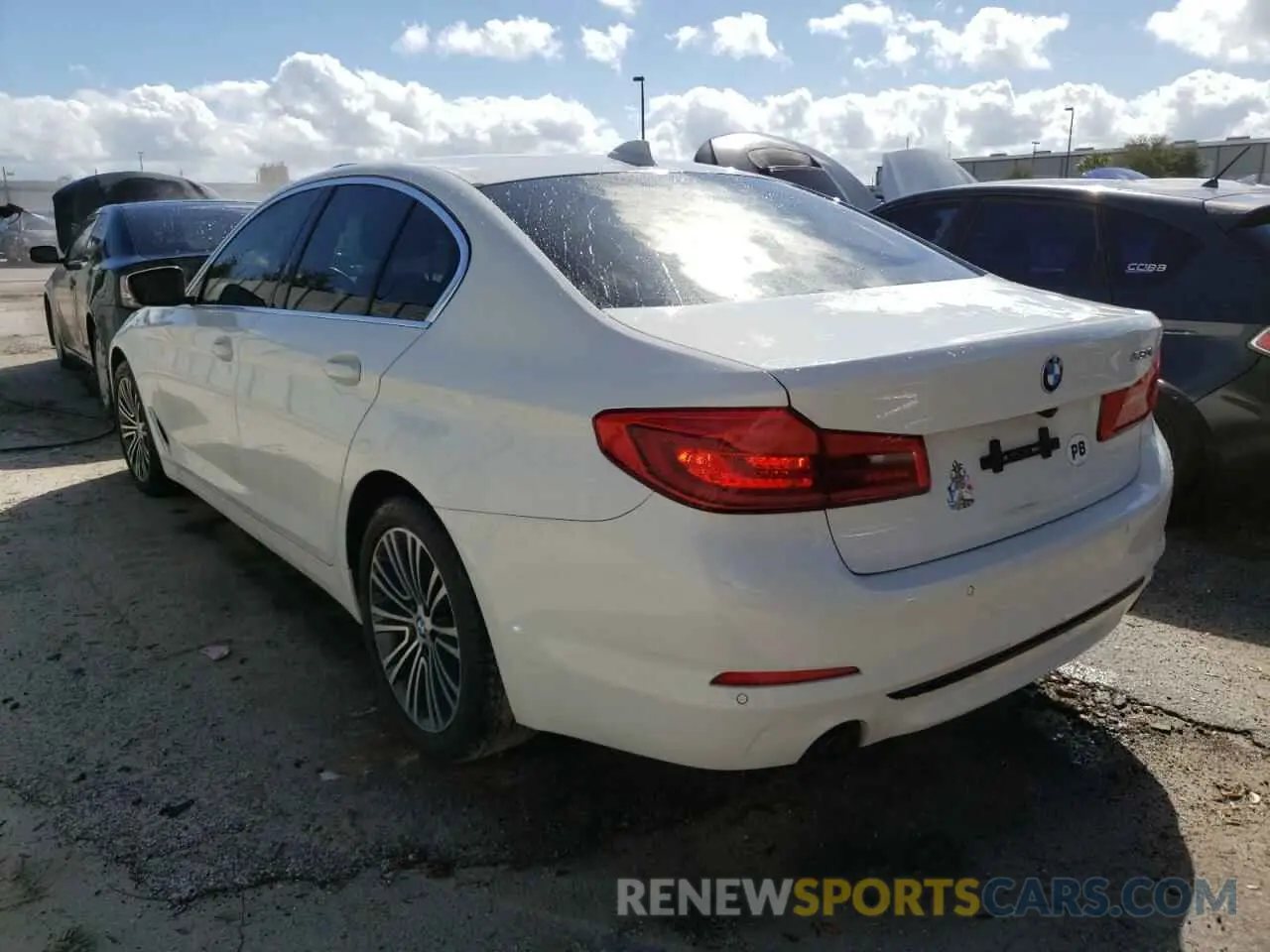 3 Photograph of a damaged car WBAJA5C53KWW18478 BMW 5 SERIES 2019