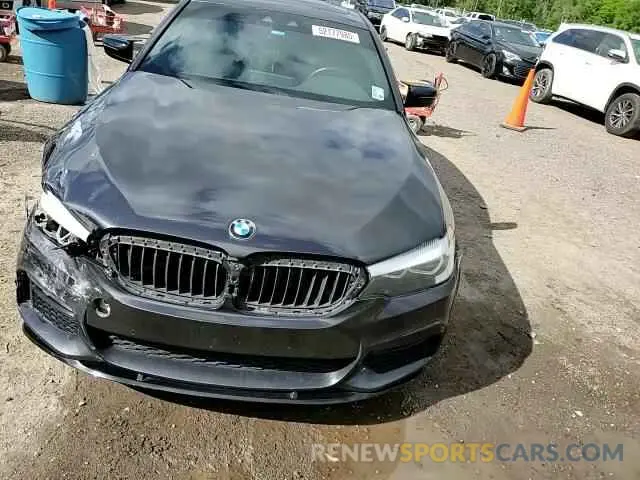 11 Photograph of a damaged car WBAJA5C53KWW30663 BMW 5 SERIES 2019