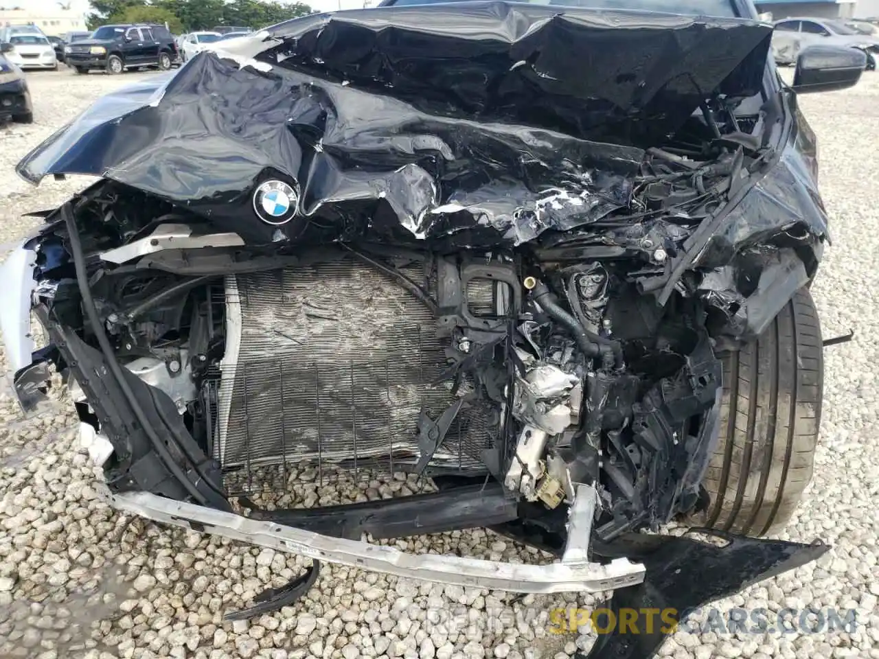 9 Photograph of a damaged car WBAJA5C54KBX46803 BMW 5 SERIES 2019