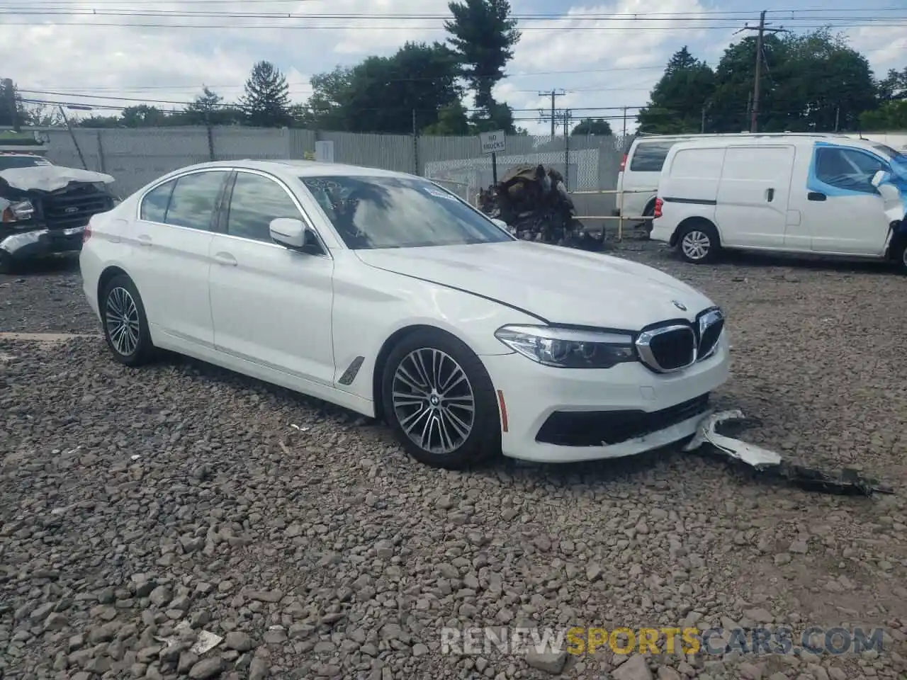 1 Photograph of a damaged car WBAJA5C54KBX87898 BMW 5 SERIES 2019