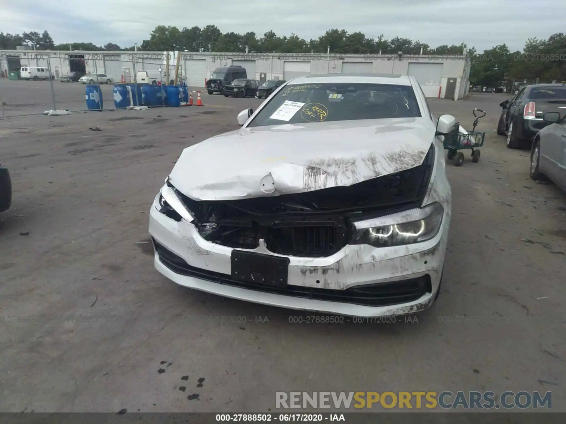 6 Photograph of a damaged car WBAJA5C54KBX88033 BMW 5 SERIES 2019