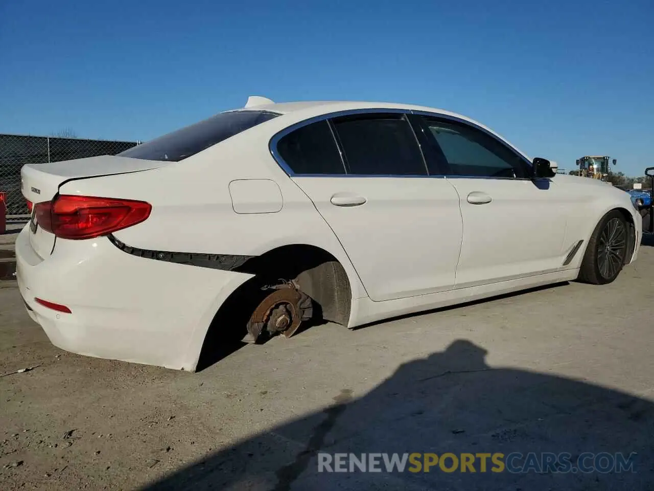 3 Photograph of a damaged car WBAJA5C54KWA57842 BMW 5 SERIES 2019