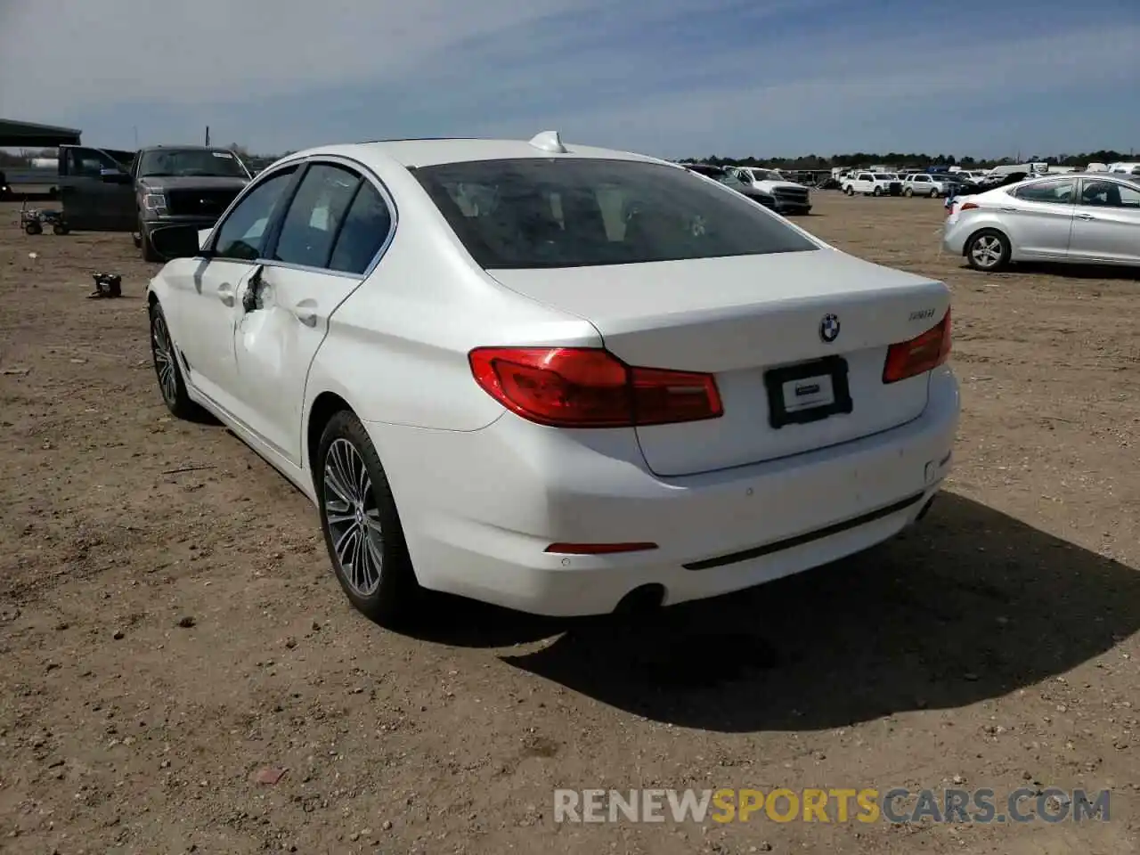 3 Photograph of a damaged car WBAJA5C54KWW06615 BMW 5 SERIES 2019