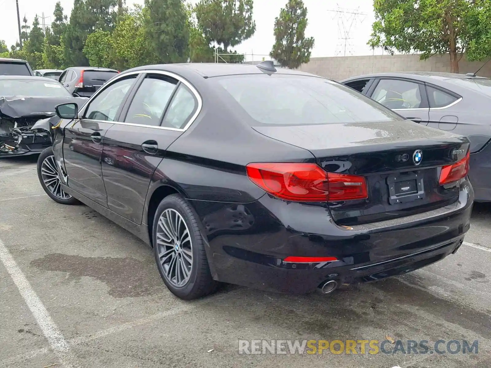 3 Photograph of a damaged car WBAJA5C54KWW10759 BMW 5 SERIES 2019