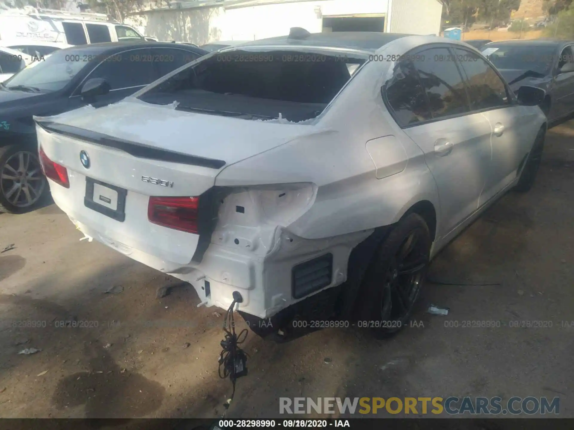 15 Photograph of a damaged car WBAJA5C55KBX49094 BMW 5 SERIES 2019