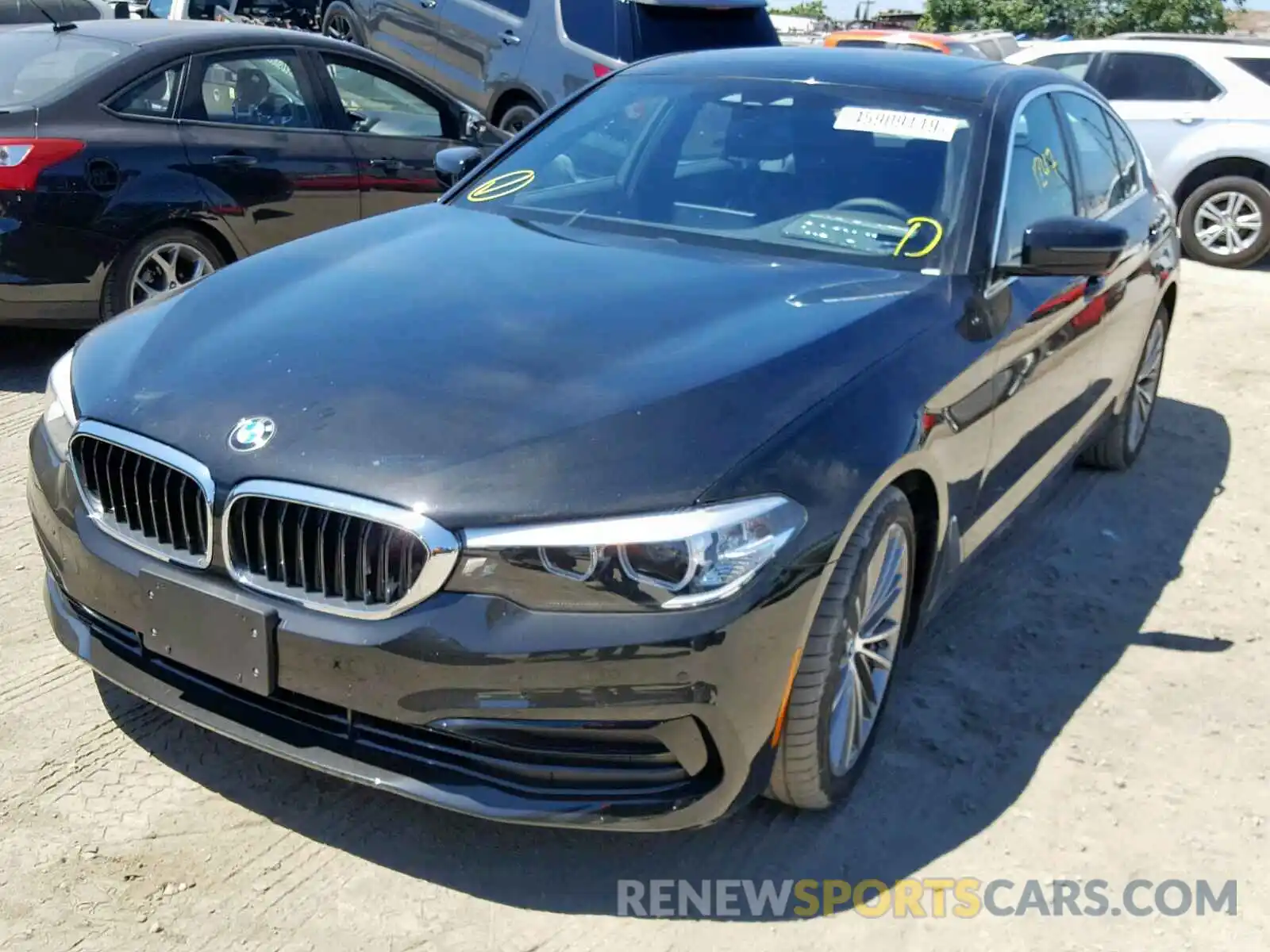 2 Photograph of a damaged car WBAJA5C55KBX87215 BMW 5 SERIES 2019