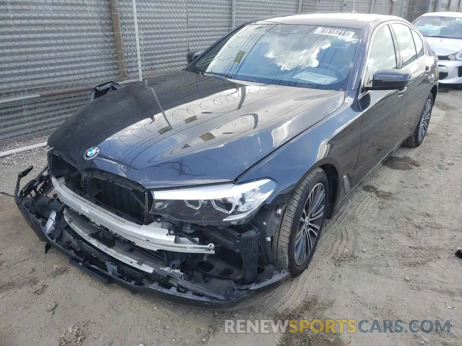 2 Photograph of a damaged car WBAJA5C55KBX87330 BMW 5 SERIES 2019