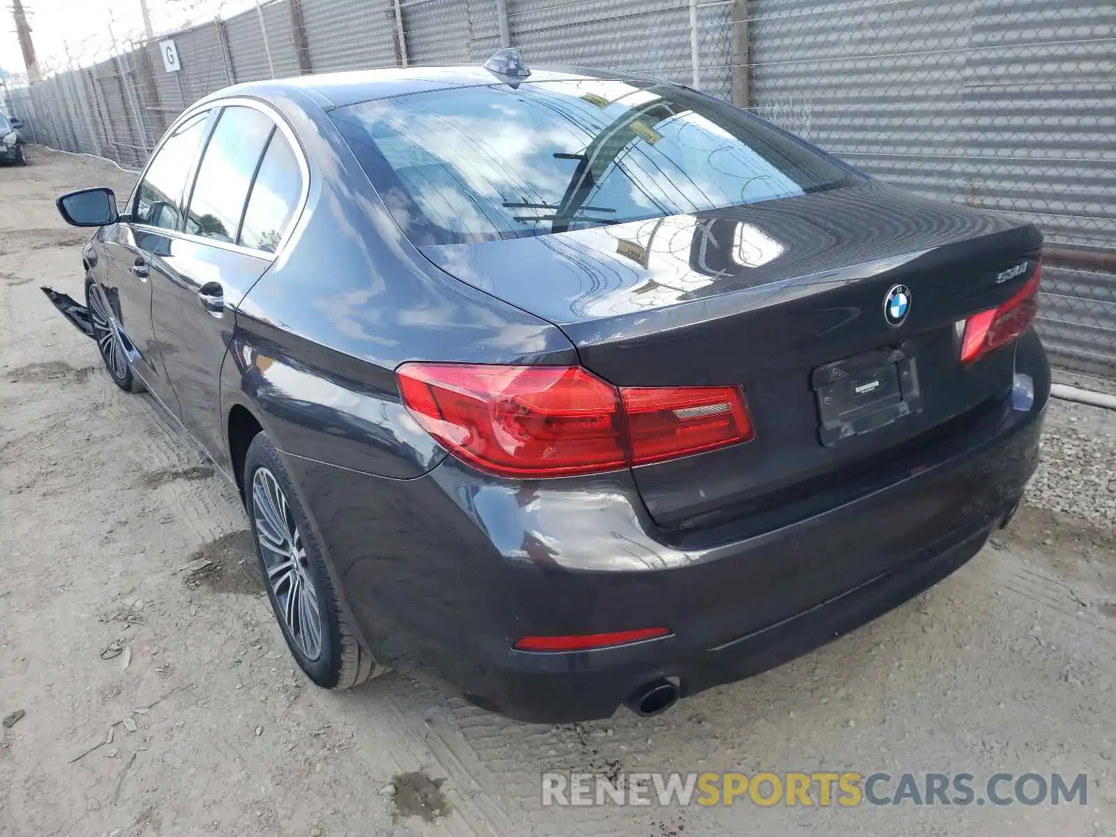 3 Photograph of a damaged car WBAJA5C55KBX87330 BMW 5 SERIES 2019