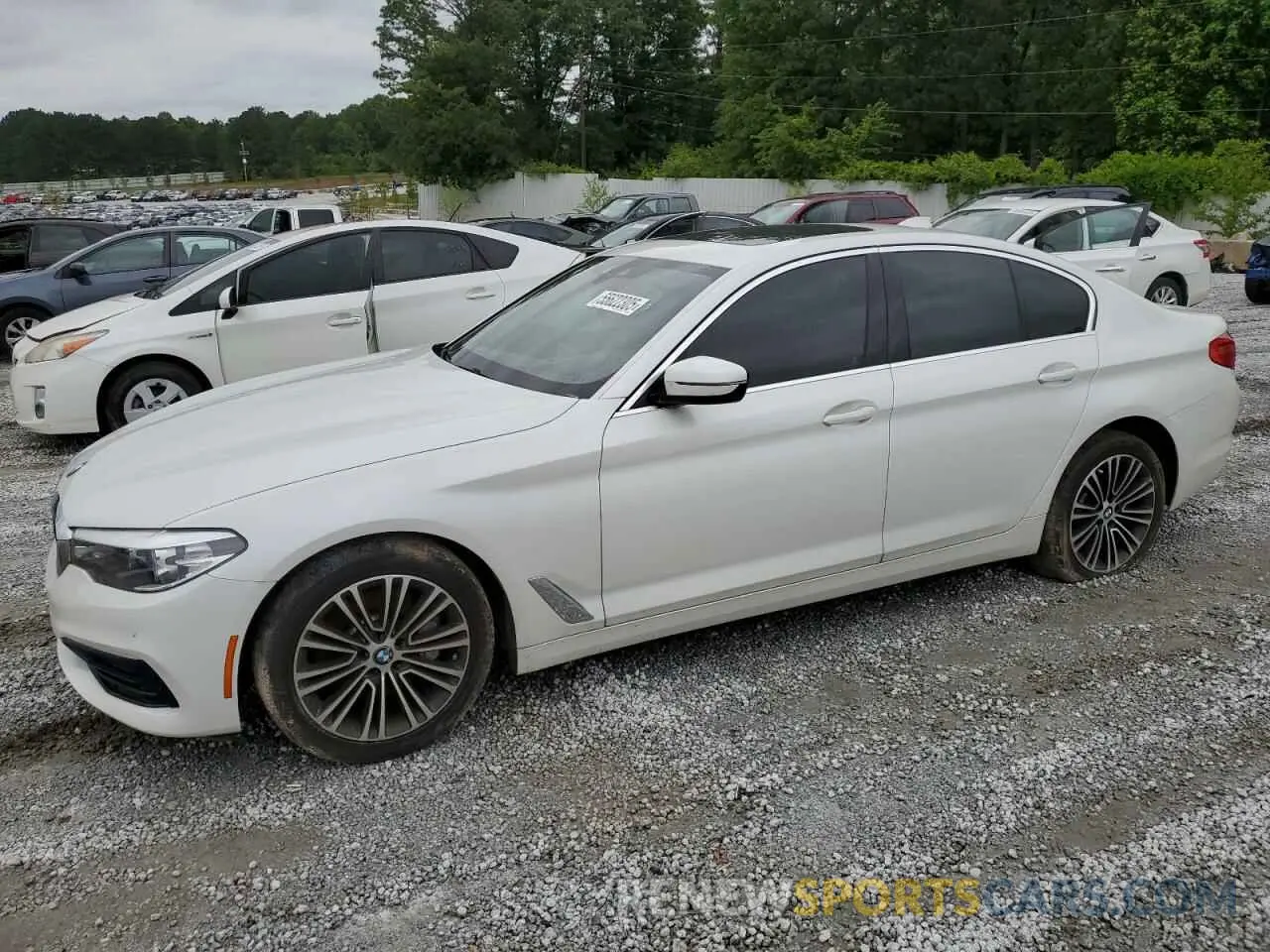 1 Photograph of a damaged car WBAJA5C55KWW36092 BMW 5 SERIES 2019