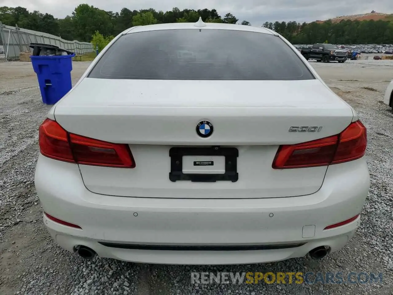 6 Photograph of a damaged car WBAJA5C55KWW36092 BMW 5 SERIES 2019