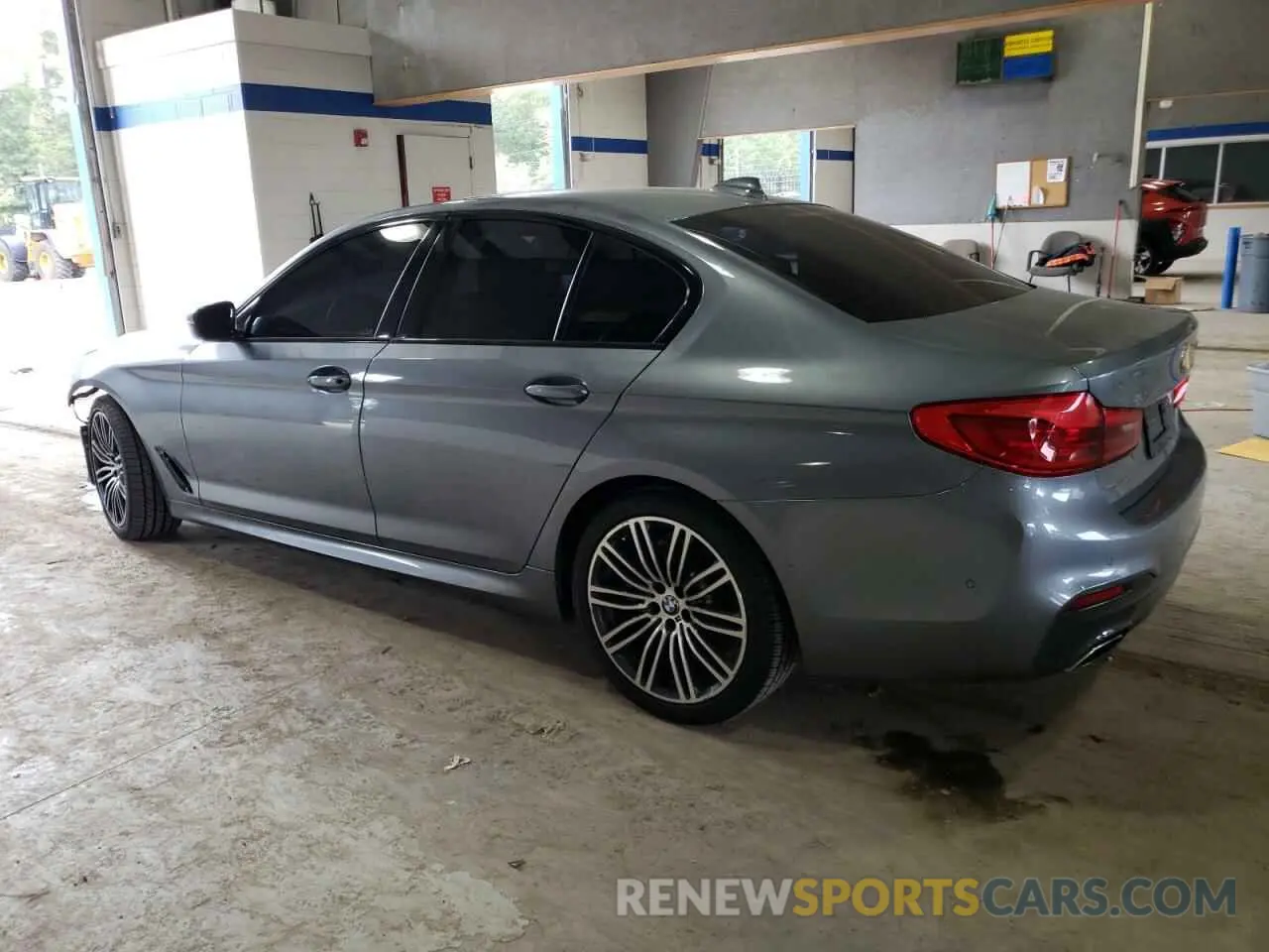 2 Photograph of a damaged car WBAJA5C56KBX86414 BMW 5 SERIES 2019