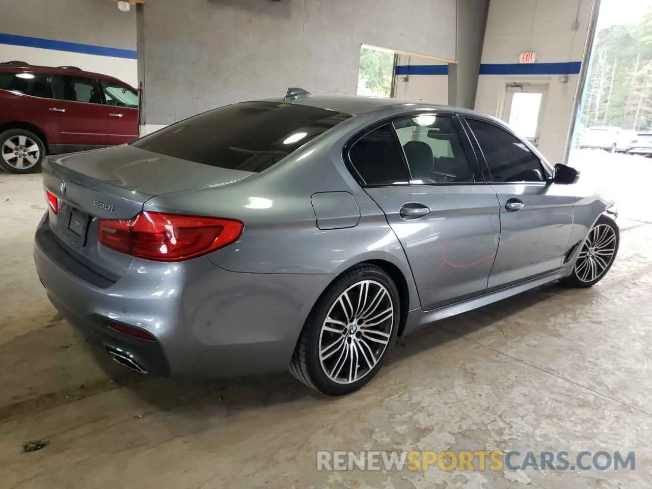 3 Photograph of a damaged car WBAJA5C56KBX86414 BMW 5 SERIES 2019