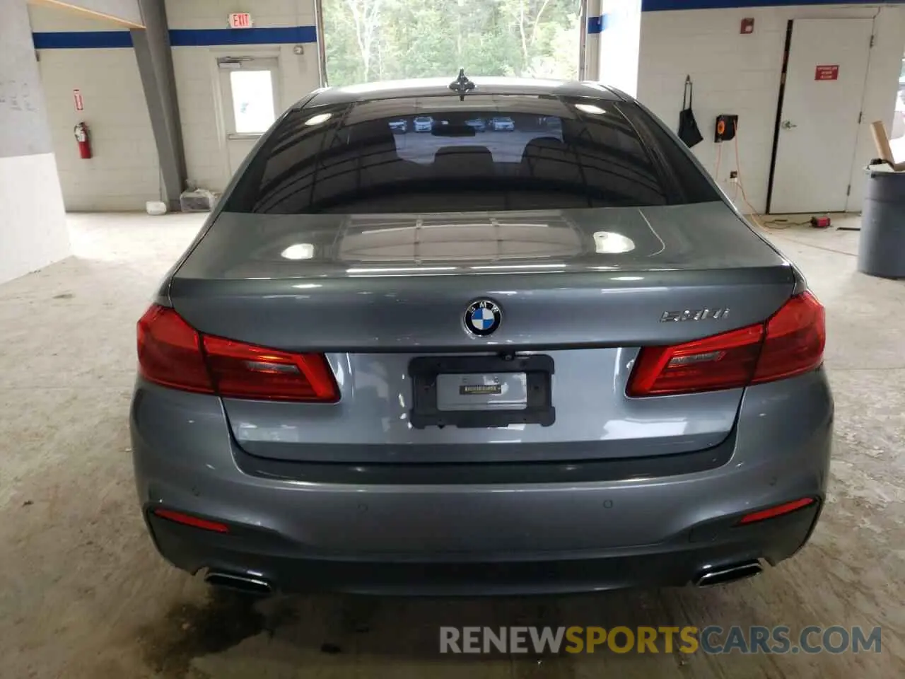 6 Photograph of a damaged car WBAJA5C56KBX86414 BMW 5 SERIES 2019