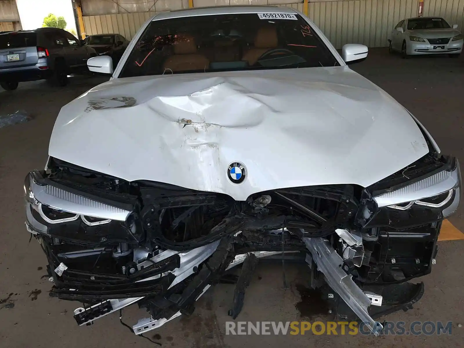 9 Photograph of a damaged car WBAJA5C56KBX86493 BMW 5 SERIES 2019