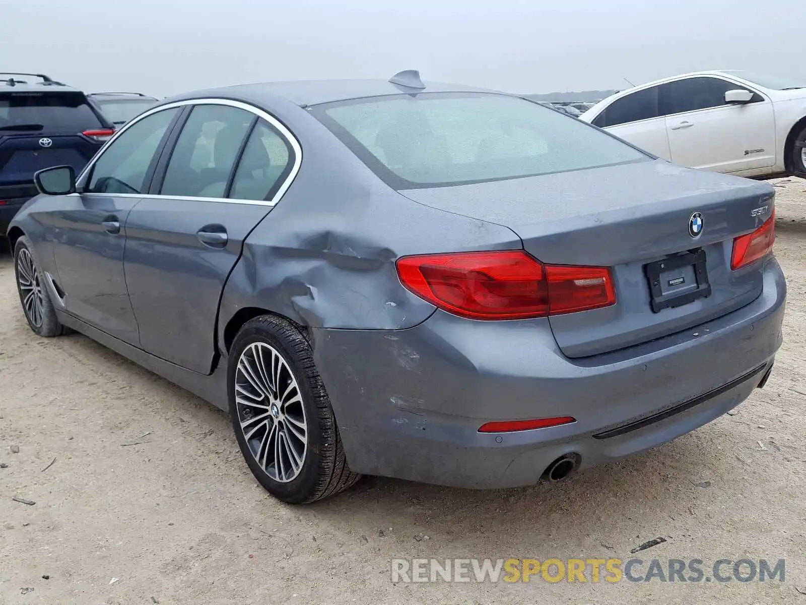 3 Photograph of a damaged car WBAJA5C56KBX87515 BMW 5 SERIES 2019