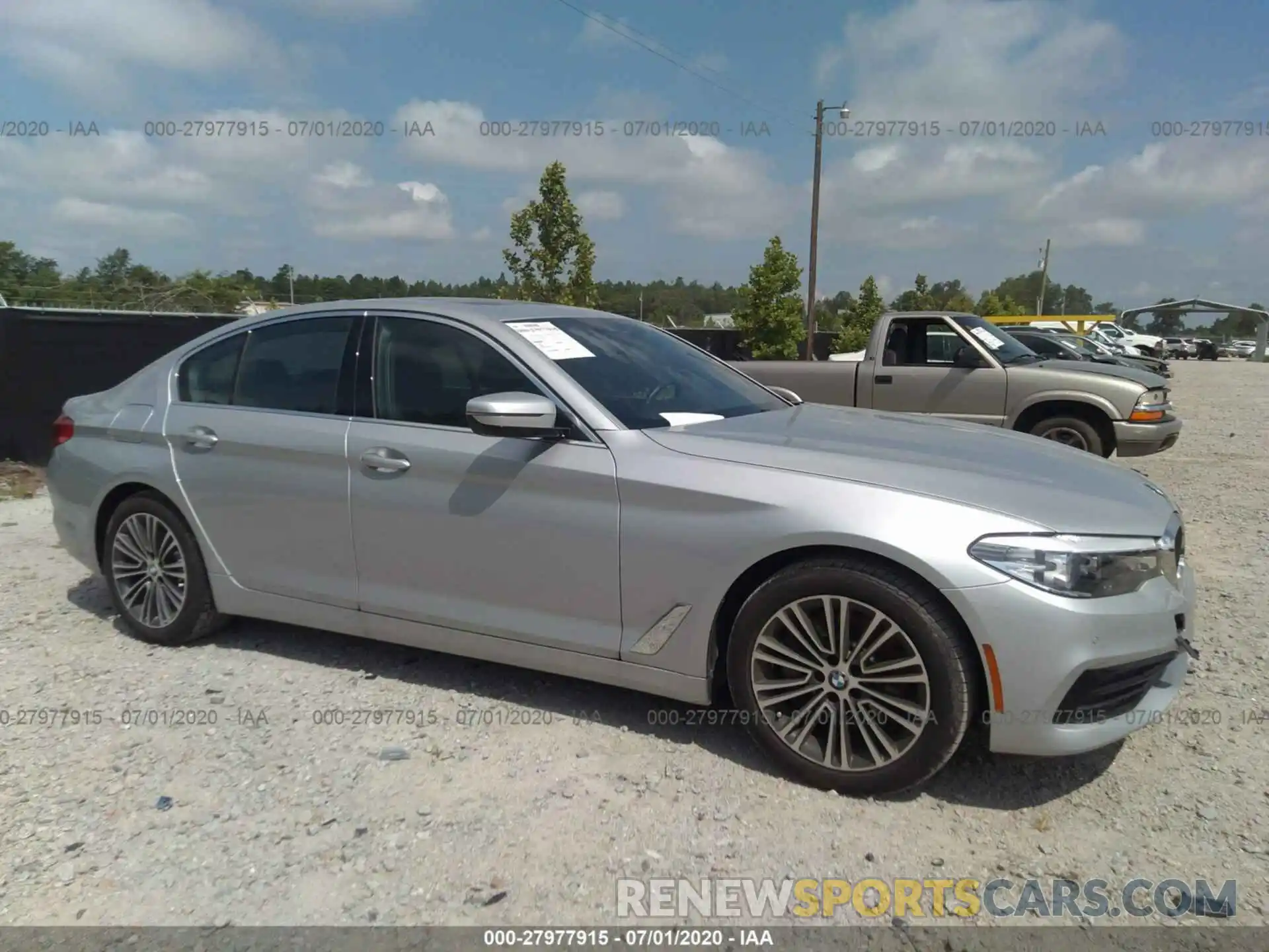 6 Photograph of a damaged car WBAJA5C56KWW07250 BMW 5 SERIES 2019