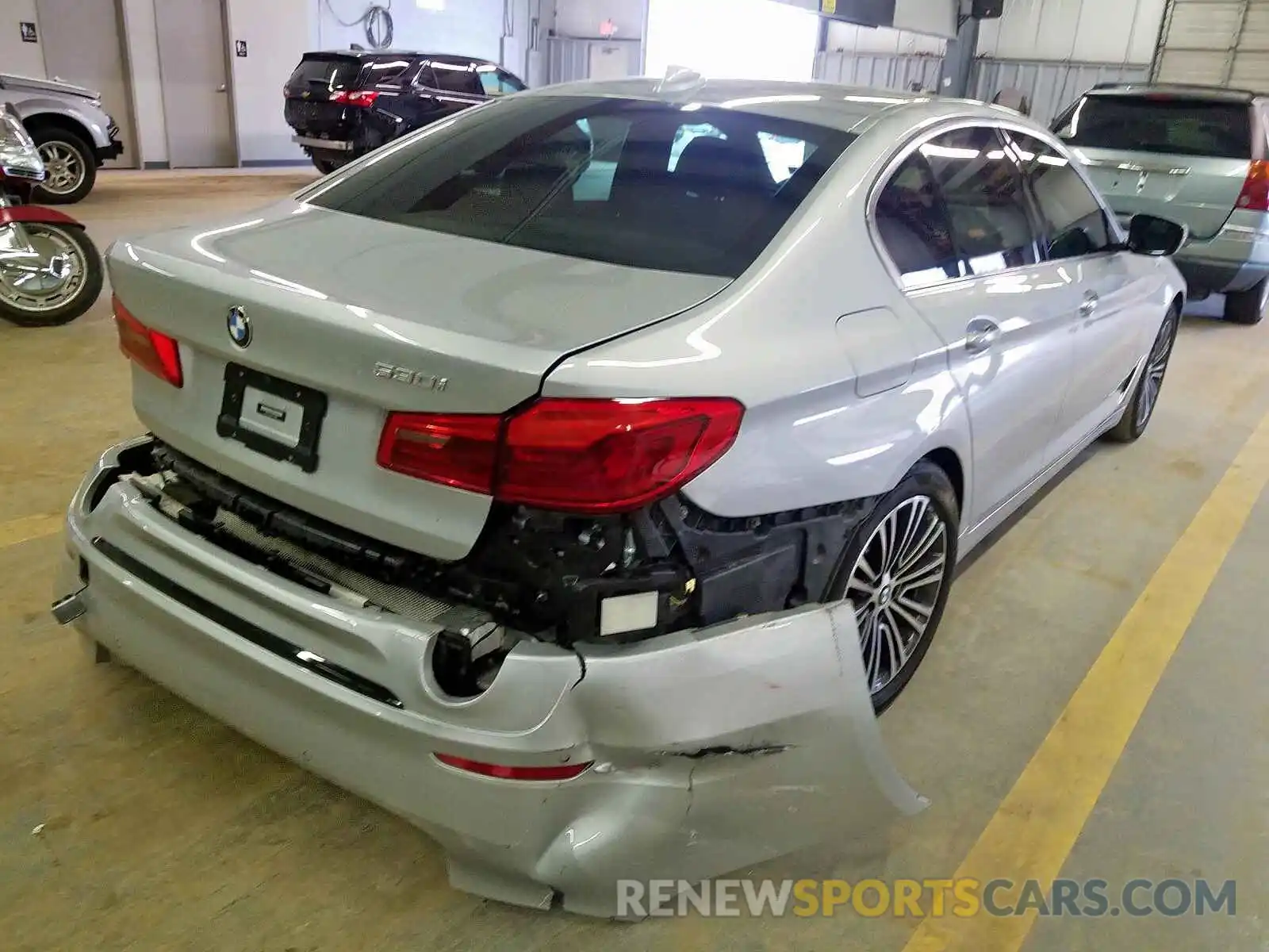 4 Photograph of a damaged car WBAJA5C56KWW09225 BMW 5 SERIES 2019