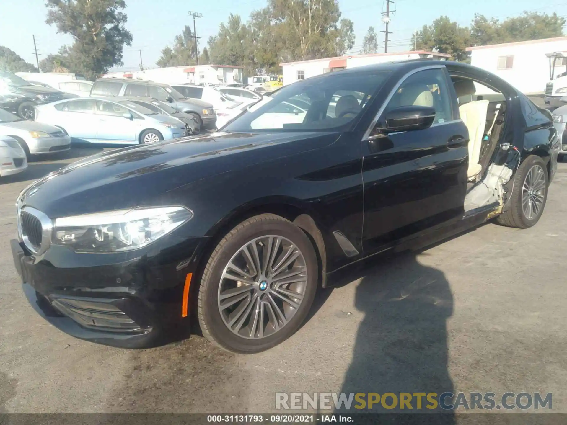 2 Photograph of a damaged car WBAJA5C57KBX49159 BMW 5 SERIES 2019